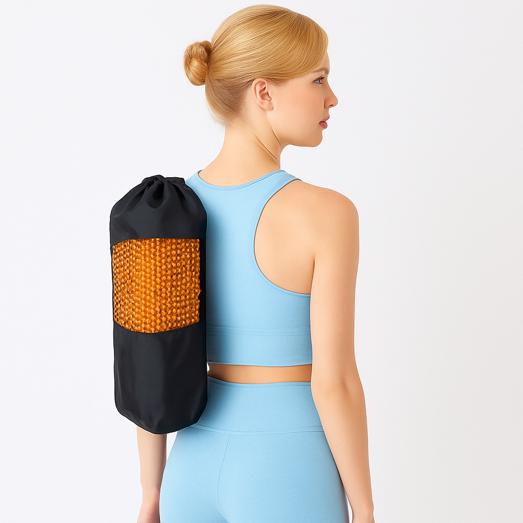 5 in 1 Set: Foam Roller, Yoga Stick, Massage Ball, Stretching Strap, CarryingBag