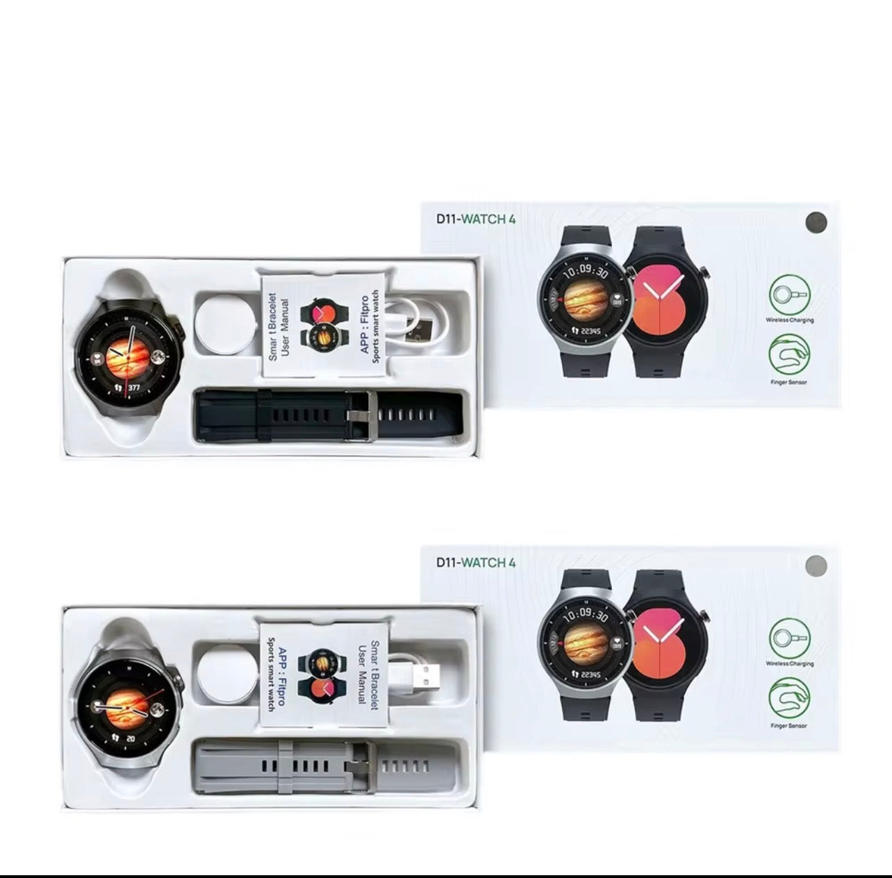 D11 Smart Watch Heart Rate BT Call Blood Pressure Round Screen Fitness Sleep Tracker Smartwatch for Men Women